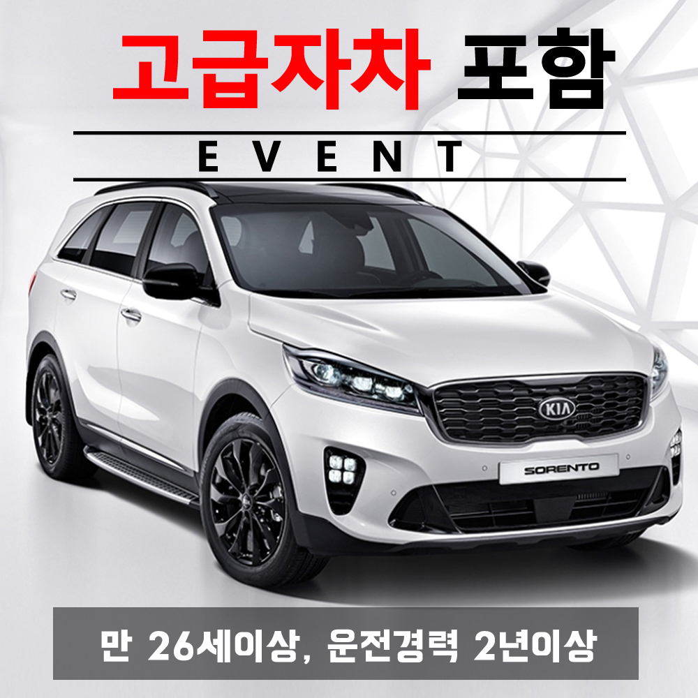 신형 쏘렌토 + 고급자차